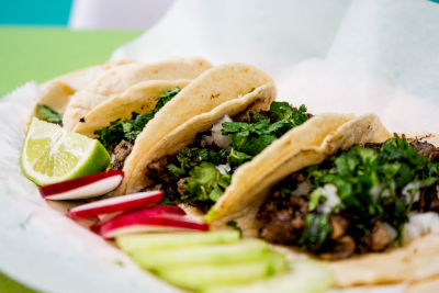 A Tray of Tasty Tacos